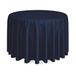 Lann's Linens - 304,8 cm rond premium tafelkleed voor bruiloft/banket/restaurant - polyester stoffen tafelkleed - marineblauw