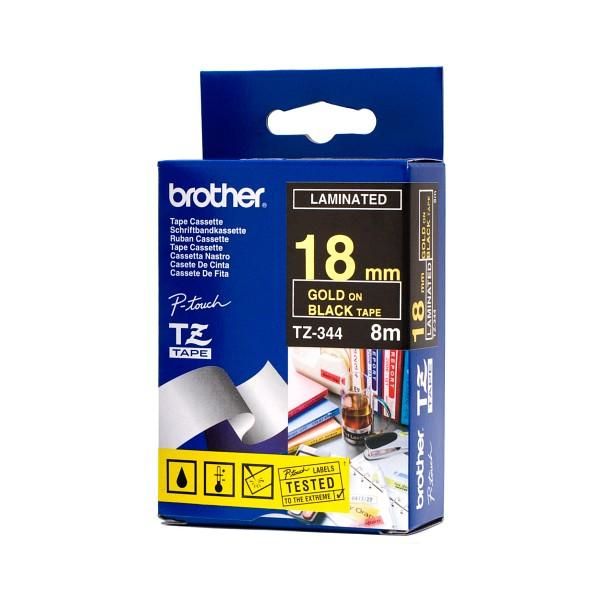 Brother TZE344 - Tape - 18mm - Gelamineerd
