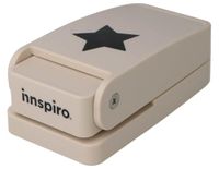 INNSPIRO Ponsmachine voor figuren, EVA-schuim, super punch, ster, 38 mm.