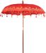 vidaXL Balinese Parasol Rood 215 x 215 x 260 cm Katoen