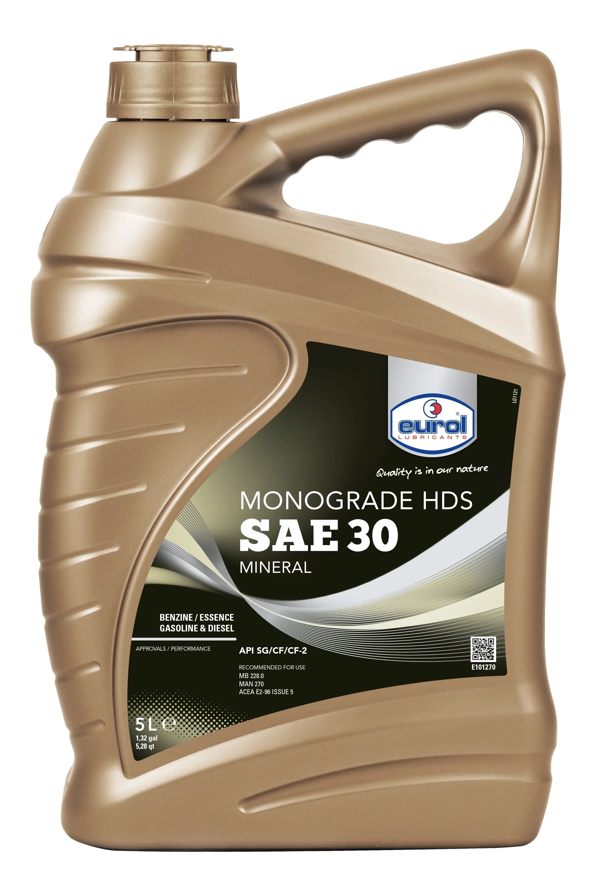 Monograde HDS SAE 30 E2 5L