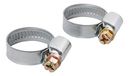 Sanitop-Wingenroth Slangklem 40-60 mm, set van 2 slangbinders, 9 mm spanbereik, geschikt voor slanguiteinden en slangverbindingen, verzinkt staal, 182171