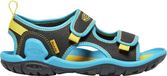 Keen - Knotch Creek Sandalen Kinderen Zwart/Vivid Blauw - Maat 36