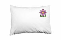 Bona Basics Decoratieve kussenhoes Wit 50x35 cm