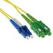 ACT RL8803 Glasvezel Patchkabel Duplex LSZH Singlemode - SC/APC LC/PC 9/125µm OS2 - 3 meter