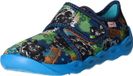Superfit pantoufles BUBBLE Bleu avec motifs Monstertruck fermeture velcro doublure froide