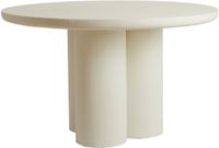 Light & Living Eettafel MIZUHO - Ø130x78cm - Wit