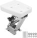 TOOSOAR Support de moteur hors-bord réglable inox 20 cv blanc