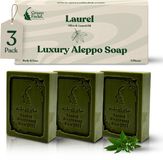 GREEN FADEL Aleppo Zeep Luxe - Laurier - 3 stuks
