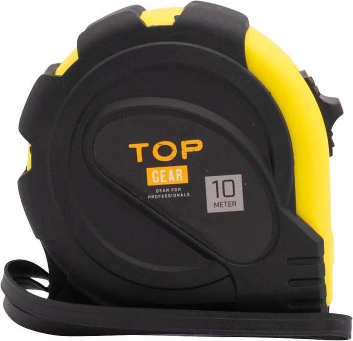 Top Gear TOPGEAR Rolbandmaat 10 mtr, rubber grip blister