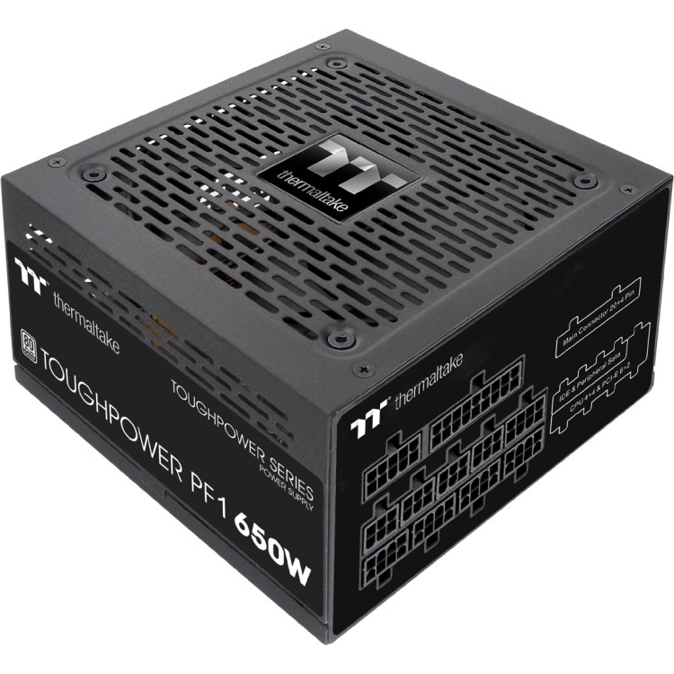 Thermaltake Toughpower PF1 650W voeding 4x PCIe, Kabel-Management