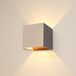 Artdelight Wandlamp Gymm 10x10 cm excl. G9 champagne