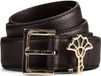 Joop! Riem Leder - Dames - 80 cm - donkerbruin