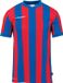 Uhlsport Chemise Stripe 2.0 Manches Courtes Homme - Royal / Rood | Taille : XL