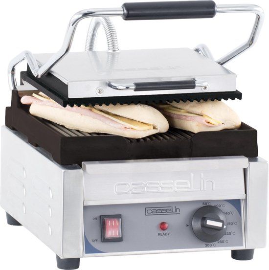 Casselin Contact grill geribbeld
