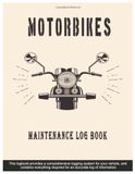 Motorcycle Maintenance Log Book