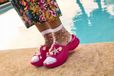 Crocs Classic Bae Serie Zwarte Plateforme Damesslippers Maat W10/EU 41-42