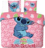 Lilo & Stitch Disney - Lilo & Stitch Dekbedovertrek Lits Jumeaux 240x220 cm Katoen