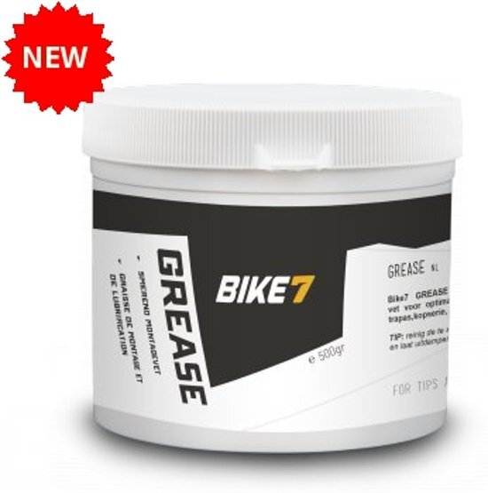 Bike7 Bike7 Grease 500g smerend montagevet