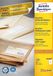 Avery LR3483 Rectangular Permanent White 400 piece(s)