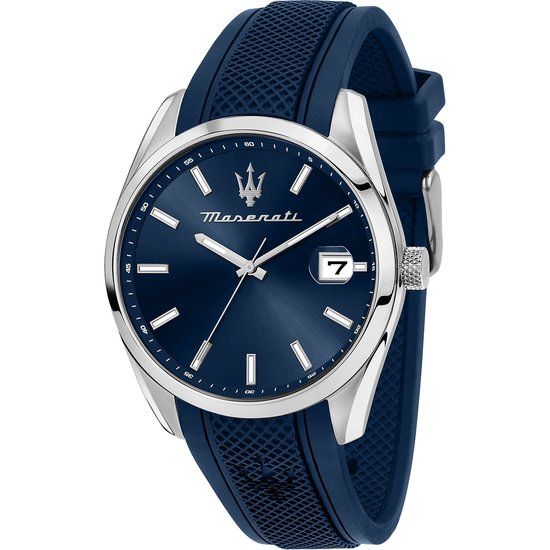 Maserati Herenhorloge - Blauw - 4 cm - 32024258