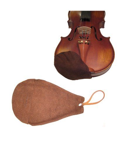 Vio Music Chin Smart Chinrest Cover voor viool en altviool bruin