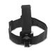 Hama Support de tête pour actioncam, pour fixation sur tête et casque, antidérapant