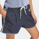 adidas Originals short en jean coupe ample - bleu foncé