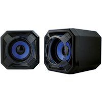 Berserker Gaming HABROK BLEU Zwart, Blauw Bedraad 5 W