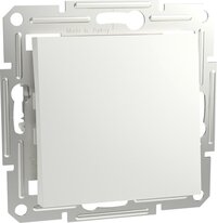 Schneider Electric Asfora Dubbelpolige Schakelaar - 10AX - Wit - Zonder Frame - EPH0270121D