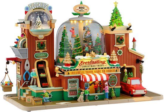 Lemax Everlasting Christmas Trees - Beweging & Kerstmuziek