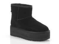 UGG Classic Mini Platform Enkellaarzen Zwart Maat 36