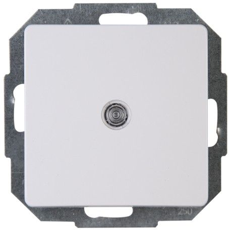 Kopp 651393085 - Lichtschakelaar - Wit - Enkel - Met Indicatielampje - IP20