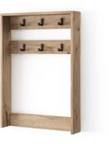 Vicco Eliza Wandkapstok – 60 x 85 cm Viking Eik