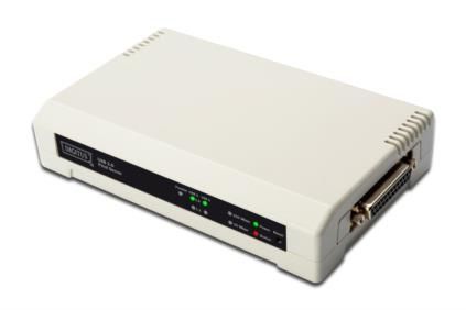 Digitus DN-13006-1 - Print Server - Wit