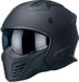 Vito Bruzano Casque Modulaire Noir Mat Taille S
