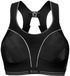 Shock Absorber Ultimate Run Sportbeha Dames Zwart 75D