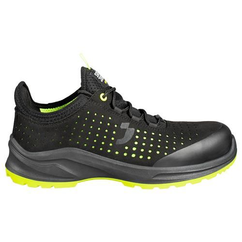 Safety Jogger Modulo S1PS Low | Zwart/Rood | Maat 48