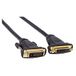 PremiumCord DVI verlengkabel - 2m, Dual-Link, DVI-D (24 + 1) bus op stekker, digitaal, Full HD 1080P 60Hz, kleur zwart, kpdvimf2, 2 m