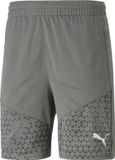 Puma Team Cup Trainingsshort Heren - Grijs | Maat: XL