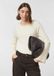 comma Strickpullover crème