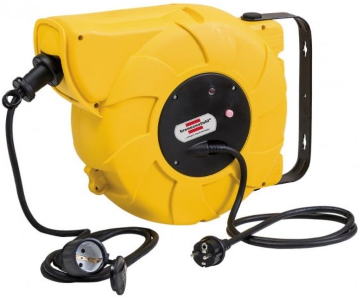 Brennenstuhl Automatische Kabelhaspel - 16+2m - H07RN-F 3G1,5 - IP44