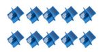 shiverpeaks BS08-01023-10 protecteurs de port 10 pièce(s) RJ-45