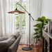 Forestier Parrot Lampadaire Marron