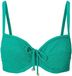 LingaDore Beugel Bikini top Deep green Effen Mouwloos 44xB