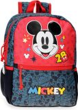 Mickey Mouse jongens rugzak get moving 33 cm blauw