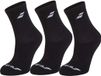 Babolat Chaussettes 3 paires lot junior noir