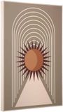 Present Time Wanddecoratie Arco Sol - Multicolor - 3x40x60cm - Modern