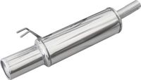 100% InoXcar 100% RVS Sportuitlaat passend voor Fiat Bravo 2.0 20v HGT 102mm