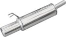 100% InoXcar 100% RVS Sportuitlaat passend voor Fiat Bravo 2.0 20v HGT 102mm